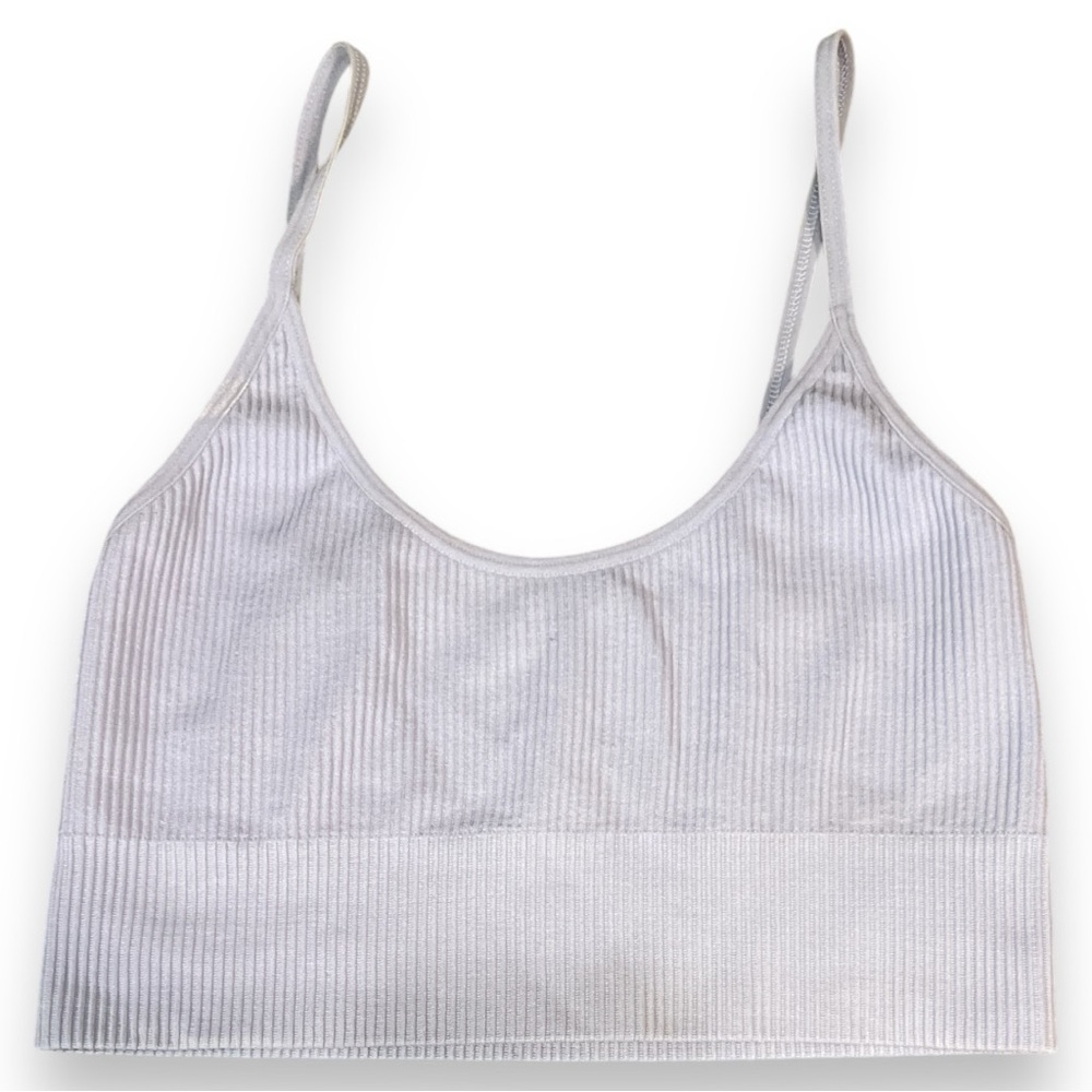 Nasty Gal Ribbed Sculpted Seamless Top - Picture 2 of 4